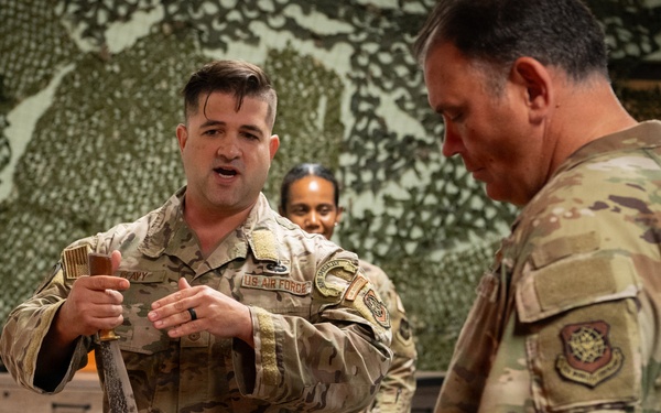 Col. McClintock SERE Visit