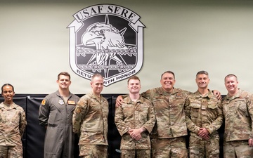 Col. McClintock SERE Visit