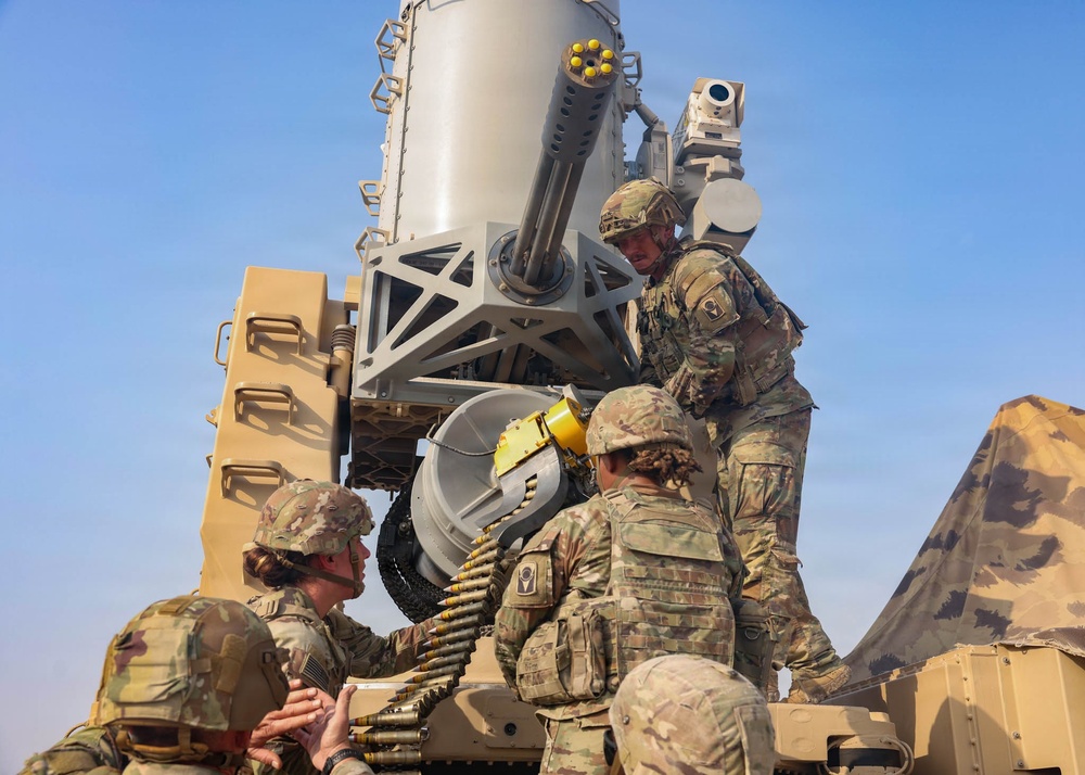 U.S. Army Soldiers Conduct Operations in the Middle East