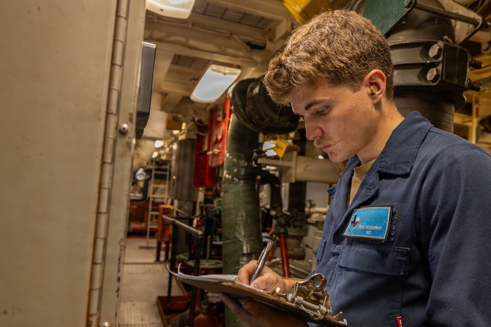 Routine Operations aboard USS Gonzalez
