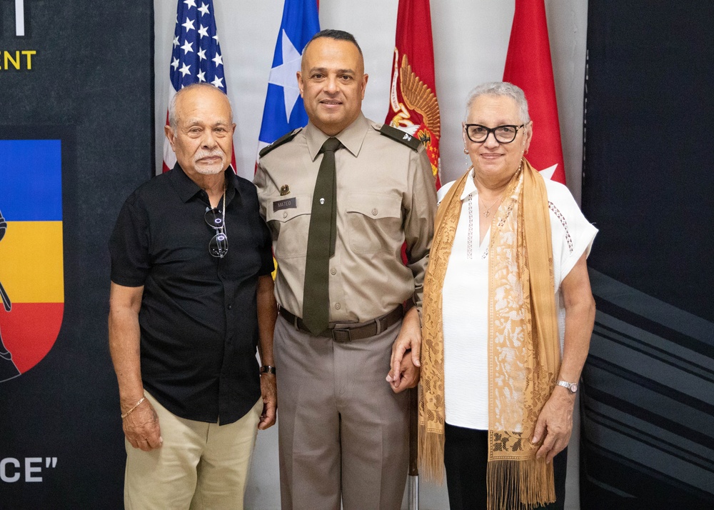 Col. Luis A. Mateo Promotion Ceremony