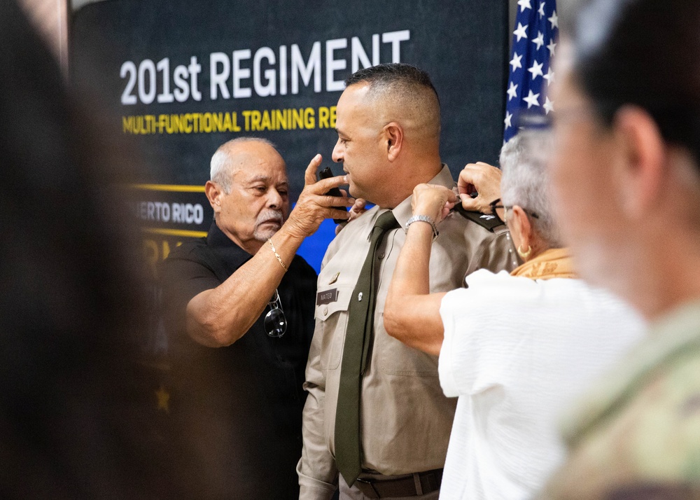 Col. Luis A. Mateo Promotion Ceremony