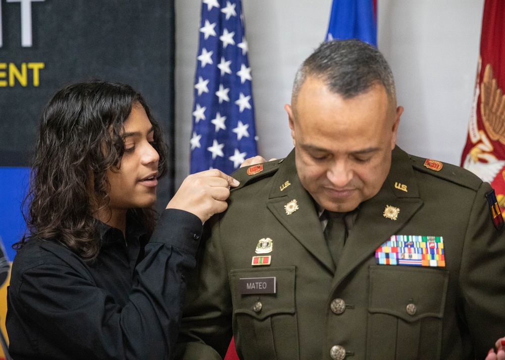 Col. Luis A. Mateo Promotion Ceremony