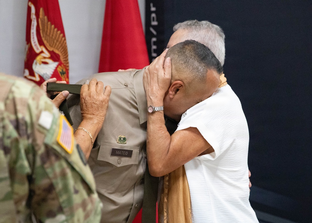 Col. Luis A. Mateo Promotion Ceremony