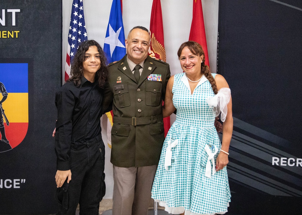 Col. Luis A. Mateo Promotion Ceremony