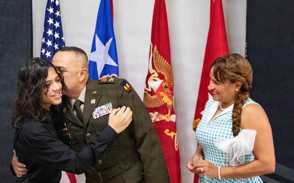 Col. Luis A. Mateo Promotion Ceremony