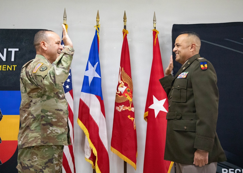 Col. Luis A. Mateo Promotion Ceremony