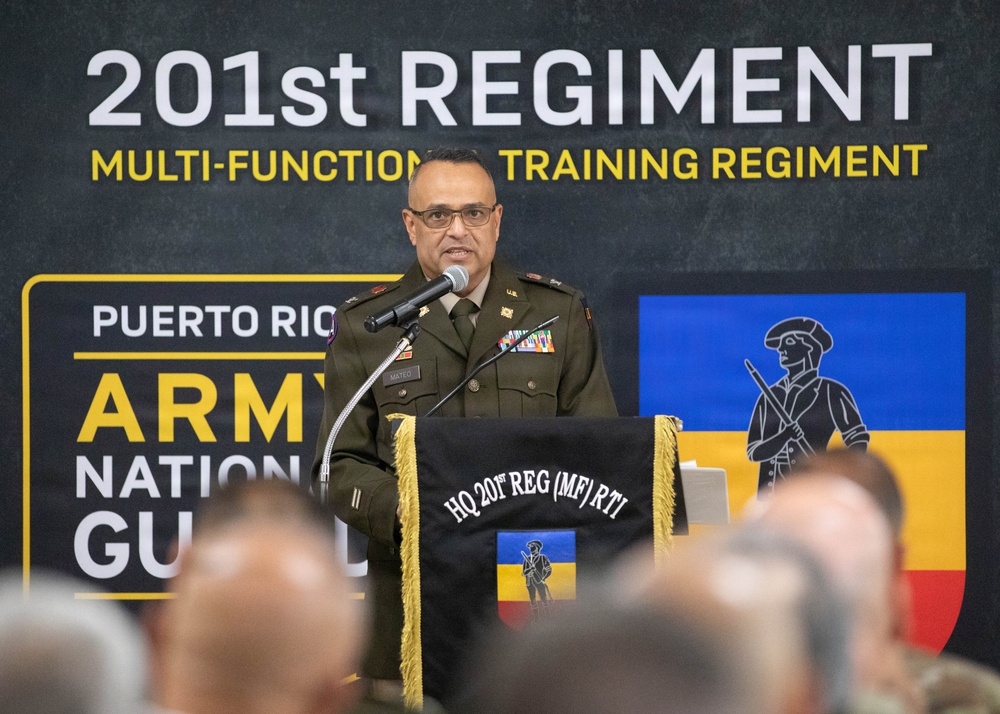 Col. Luis A. Mateo Promotion Ceremony