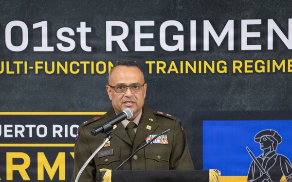 Col. Luis A. Mateo Promotion Ceremony