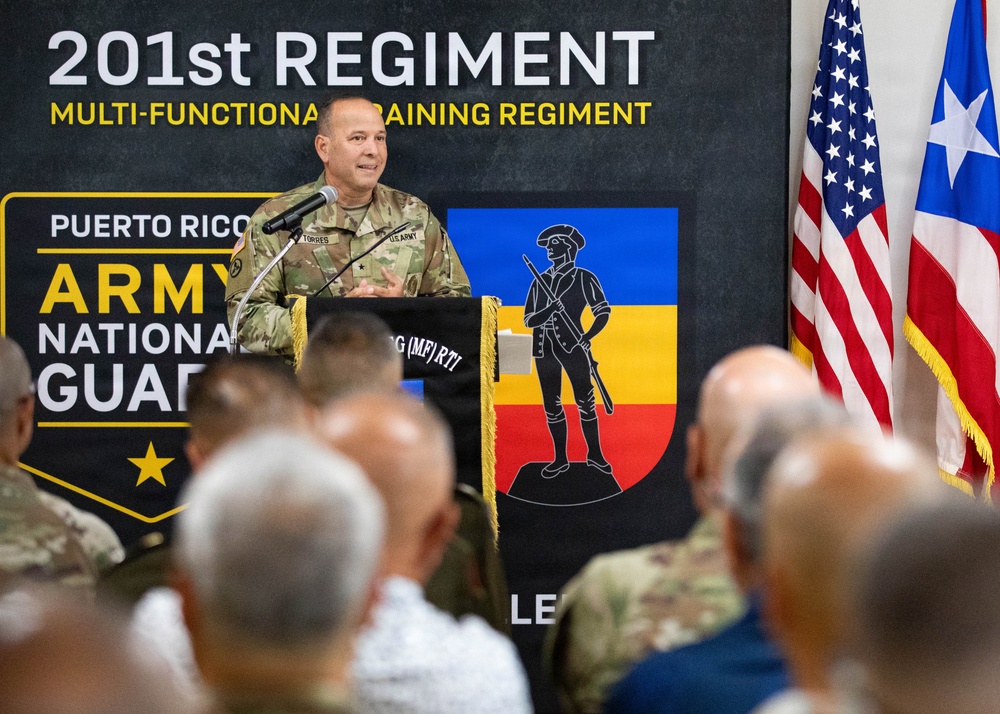Col. Luis A. Mateo Promotion Ceremony