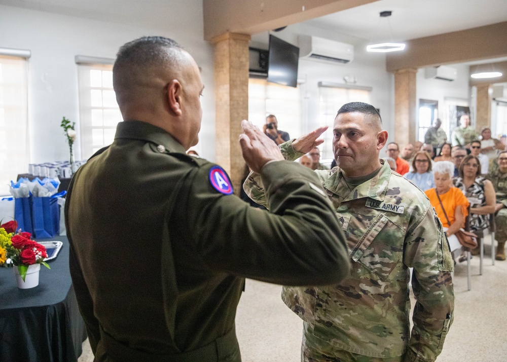 Col. Luis A. Mateo Promotion Ceremony