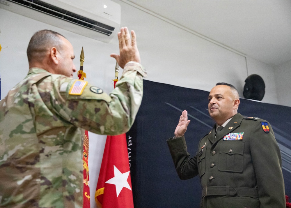 Col. Luis A. Mateo Promotion Ceremony