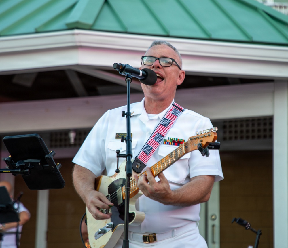 U.S. Naval Academy Band Performs in Bethany Beach, DE