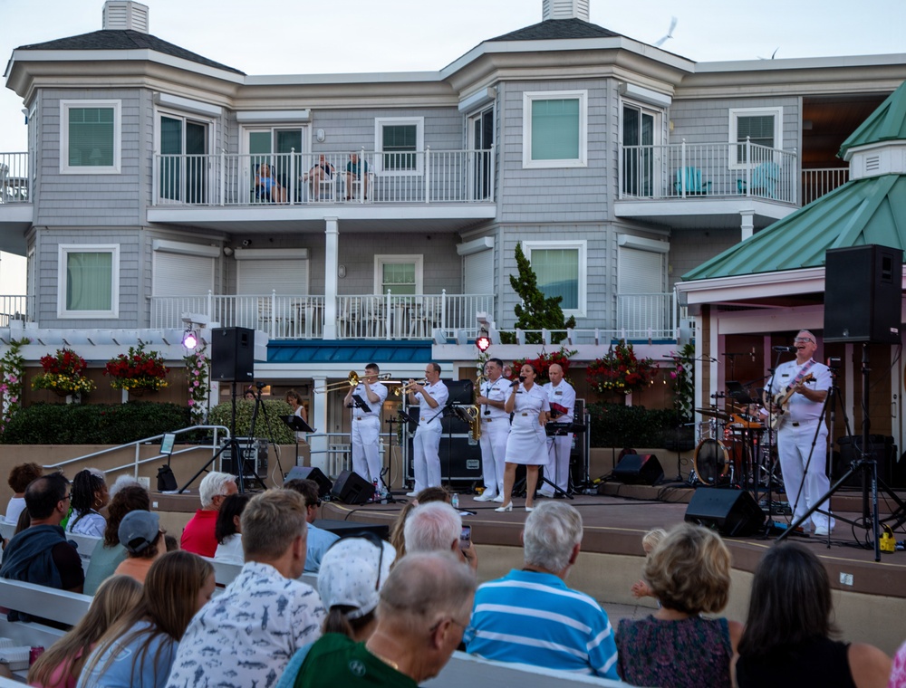 U.S. Naval Academy Band Performs in Bethany Beach, DE