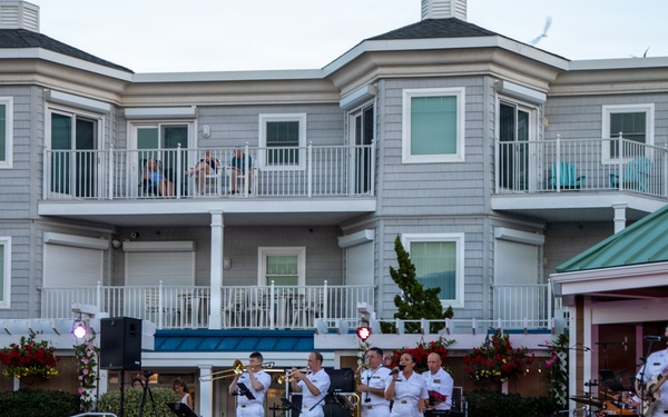 U.S. Naval Academy Band Performs in Bethany Beach, DE