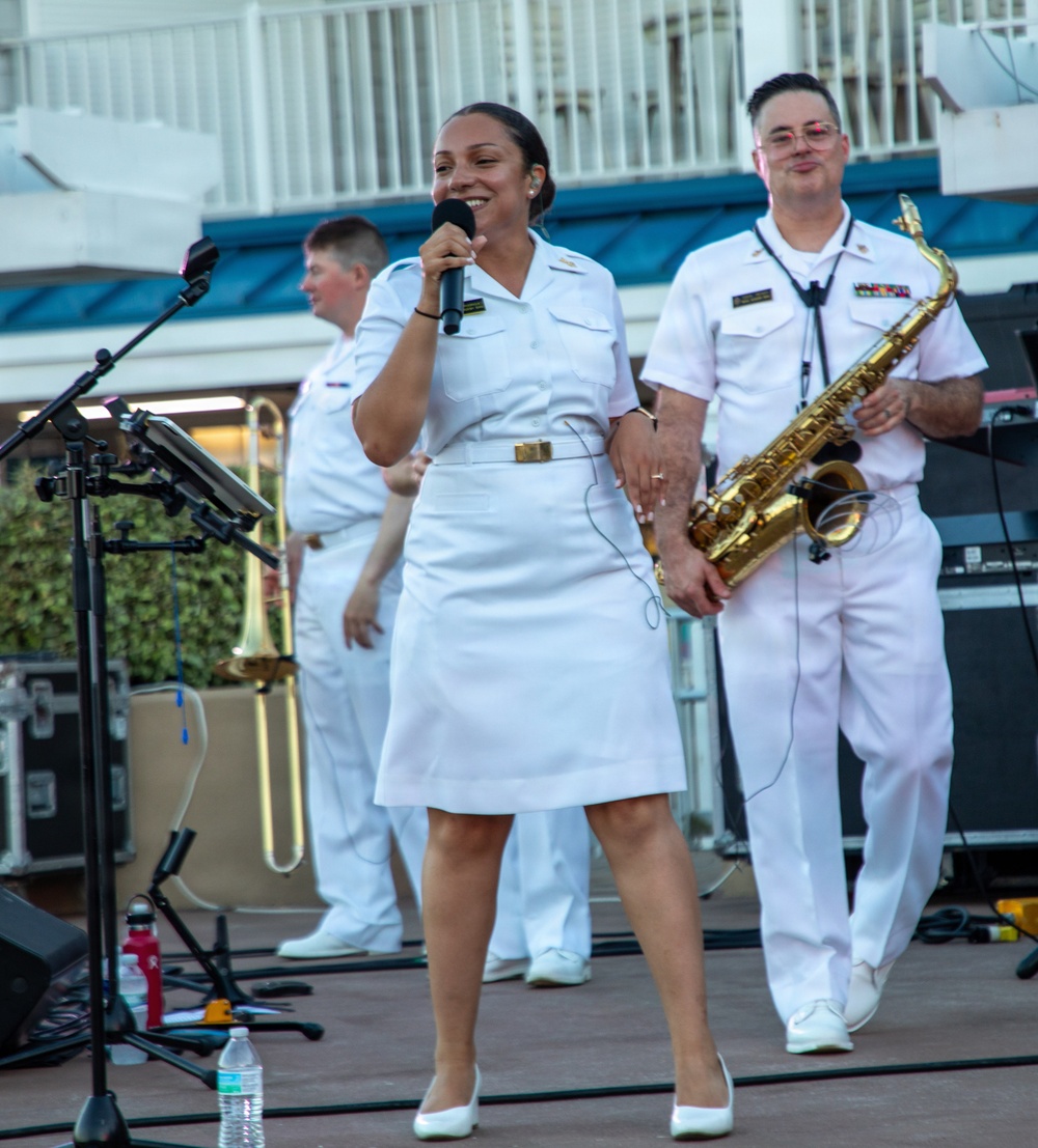 U.S. Naval Academy Band Performs in Bethany Beach, DE
