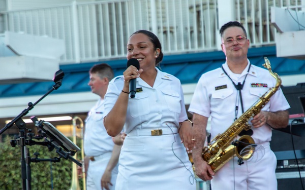 U.S. Naval Academy Band Performs in Bethany Beach, DE