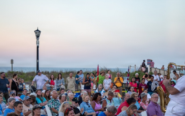 U.S. Naval Academy Band Performs in Bethany Beach, DE