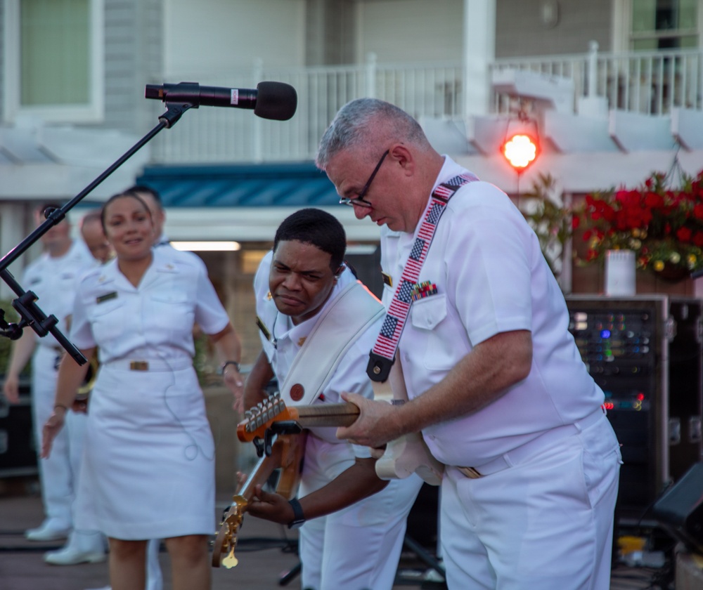 U.S. Naval Academy Band Performs in Bethany Beach, DE