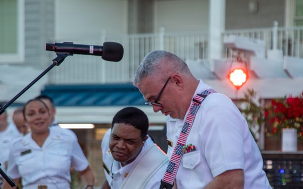 U.S. Naval Academy Band Performs in Bethany Beach, DE
