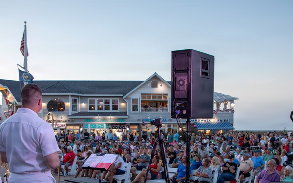 U.S. Naval Academy Band Performs in Bethany Beach, DE