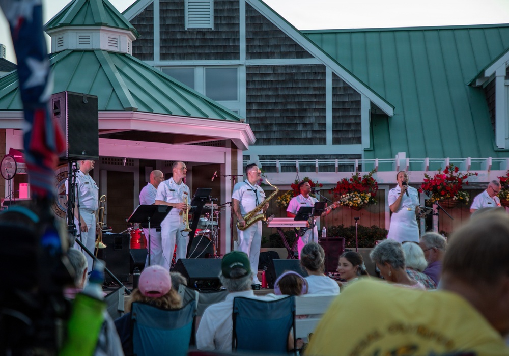 U.S. Naval Academy Band Performs in Bethany Beach, DE