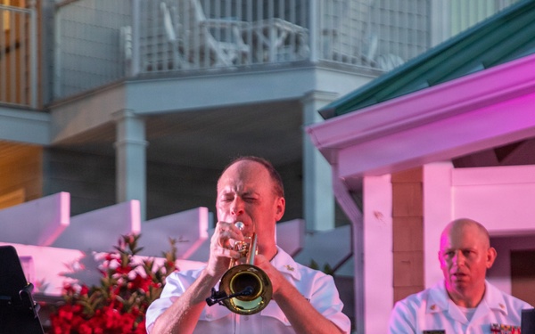 U.S. Naval Academy Band Performs in Bethany Beach, DE