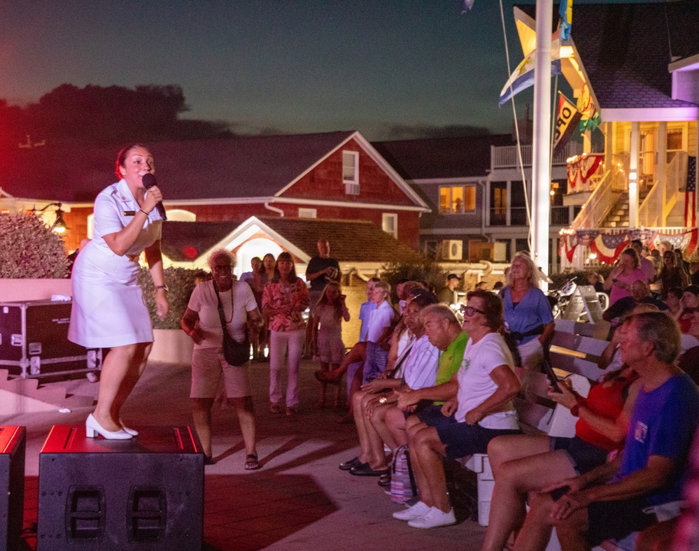 U.S. Naval Academy Band Performs in Bethany Beach, DE