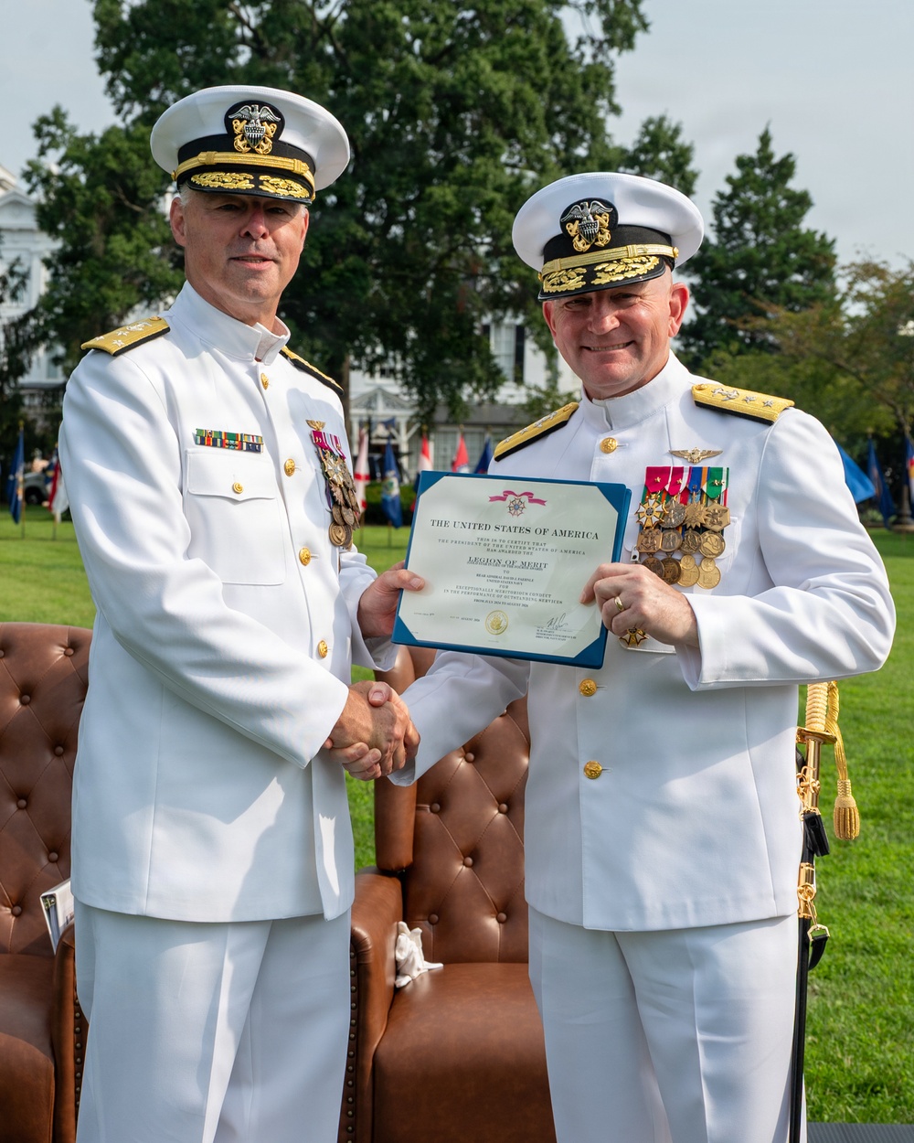 NDW Change of Command