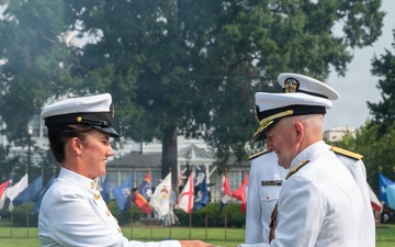 Naval District Washington Holds Change of Command