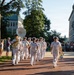 Plebe Parents Weekend Morning Colors