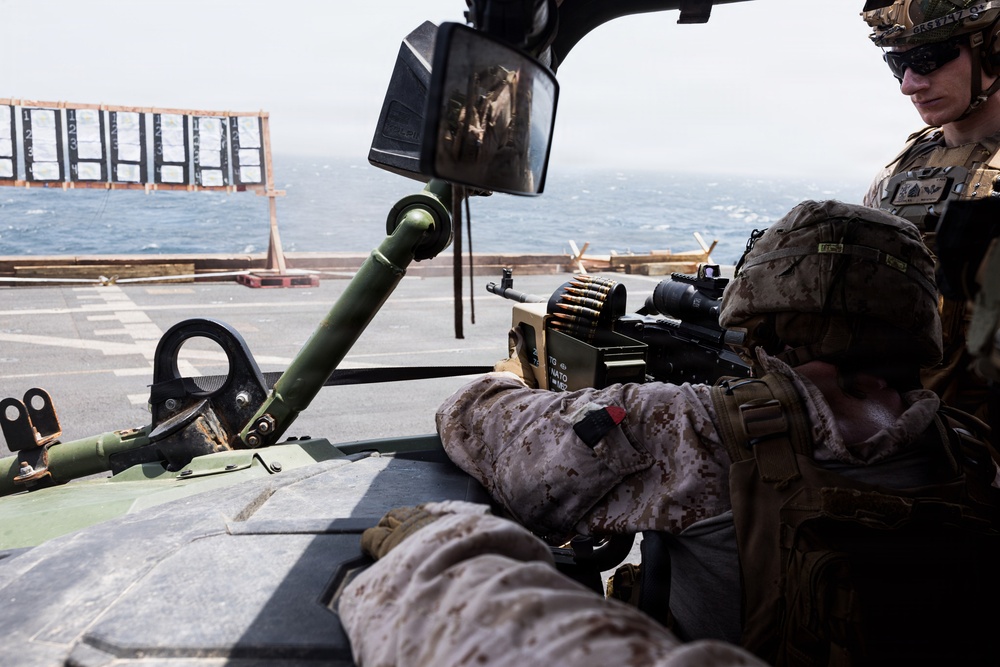 11th MEU Marines Conduct Marksmanship Training