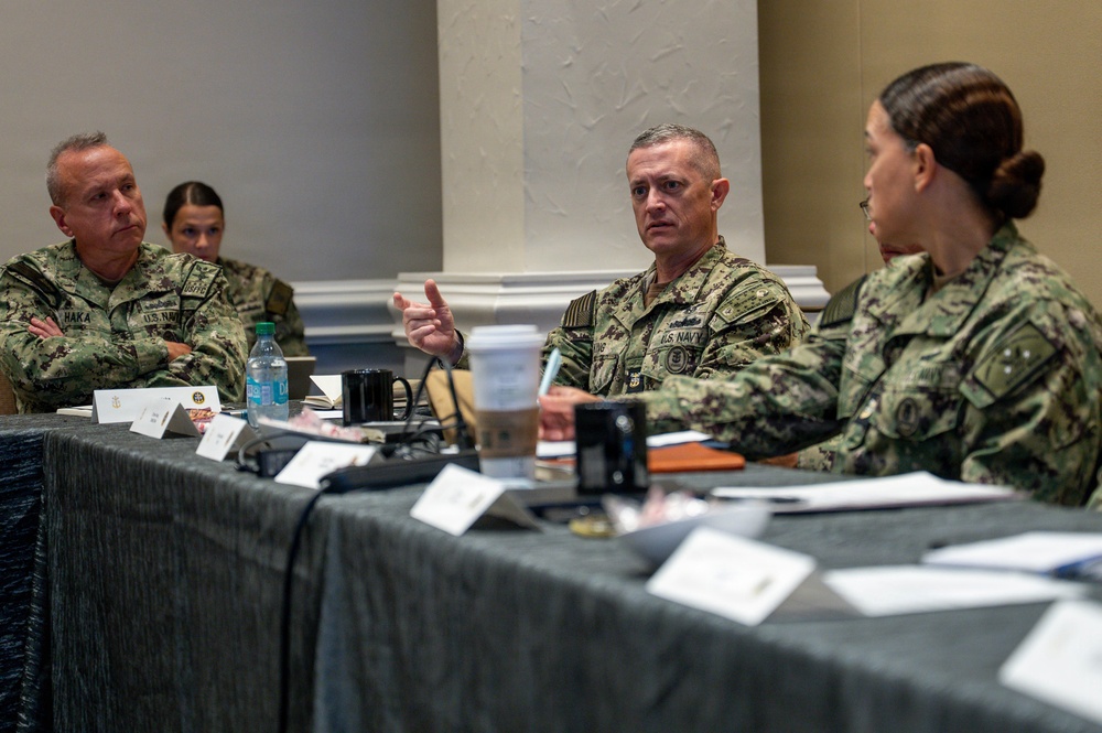 MCPON John Perryman leads CNO-Mandated Enlisted Readiness Council