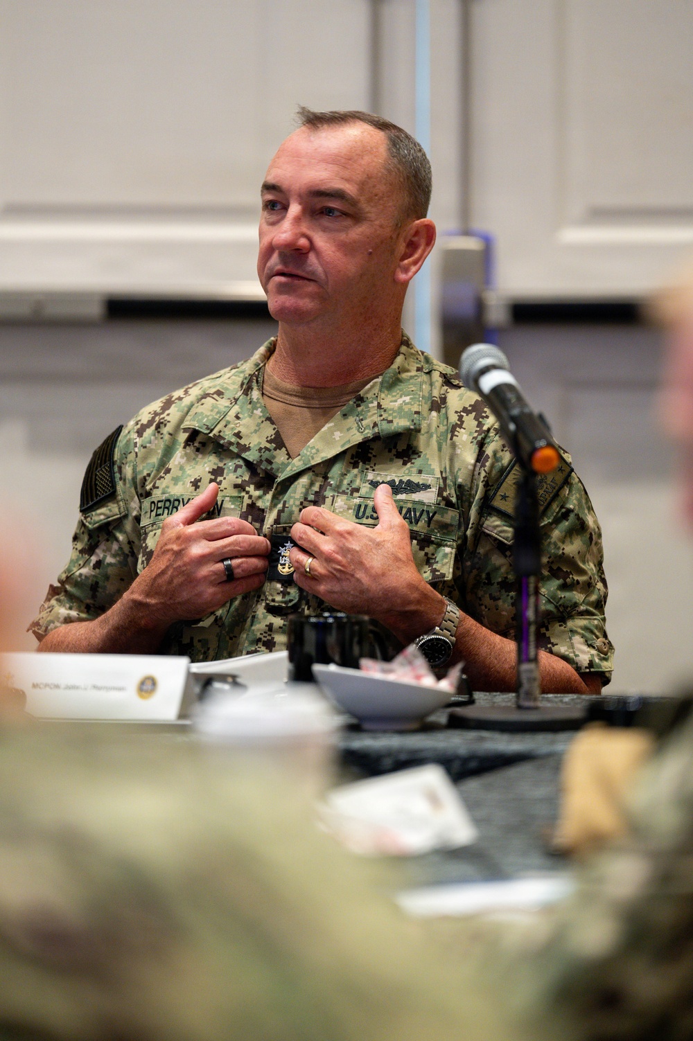 MCPON John Perryman leads CNO-Mandated Enlisted Readiness Council