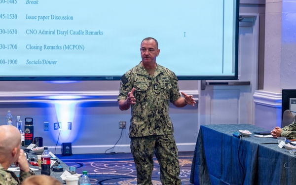 MCPON John Perryman leads CNO-Mandated Enlisted Readiness Council