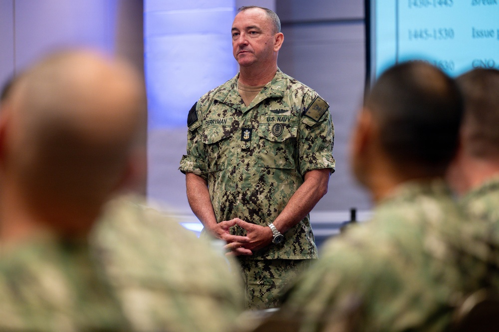 MCPON John Perryman leads CNO-Mandated Enlisted Readiness Council