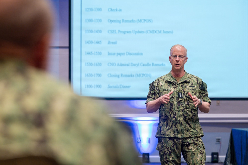 MCPON John Perryman leads CNO-Mandated Enlisted Readiness Council