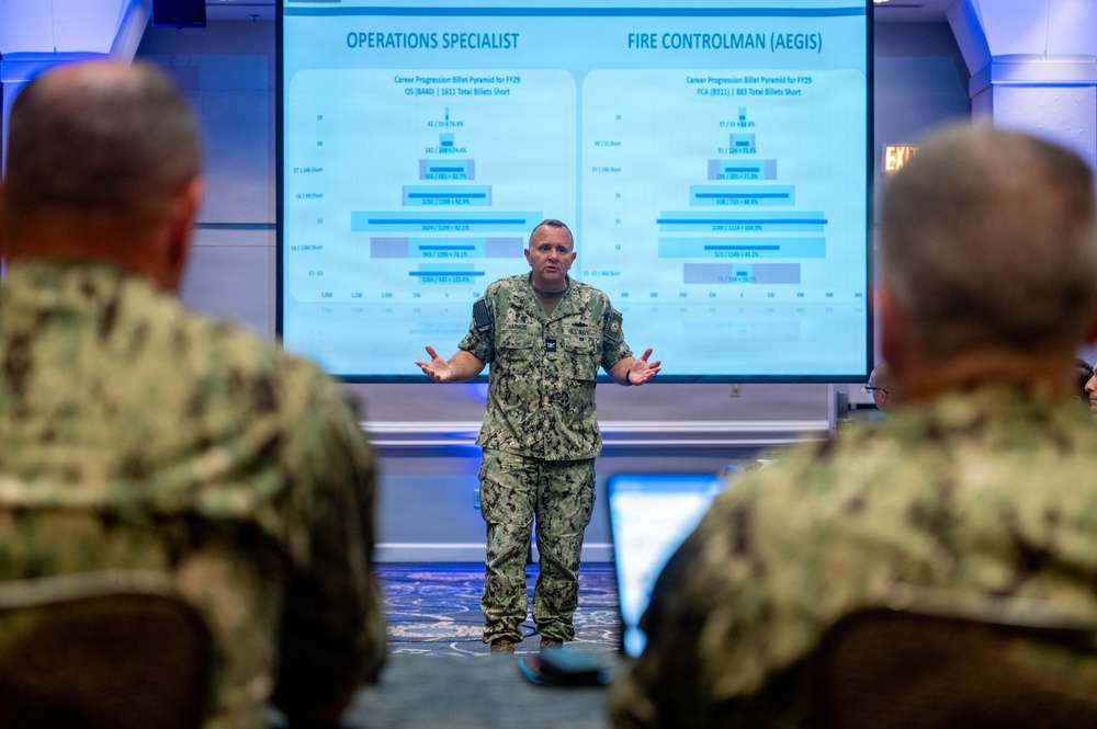 MCPON John Perryman leads CNO-Mandated Enlisted Readiness Council