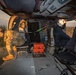 Oregon Guard HH-60 crew drops water on Hagen Fire