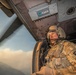 Oregon Guard HH-60 crew drops water on Hagen Fire