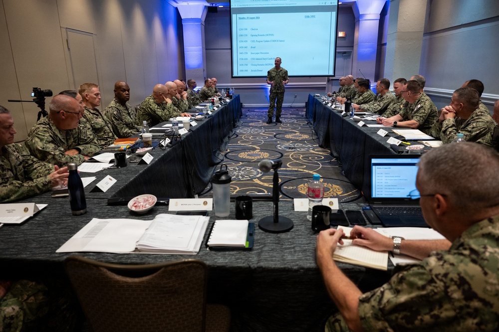 MCPON John Perryman leads CNO-Mandated Enlisted Readiness Council