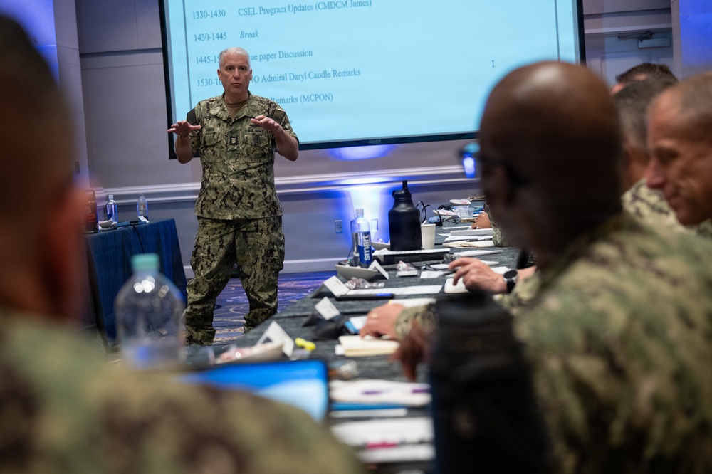 MCPON John Perryman leads CNO-Mandated Enlisted Readiness Council
