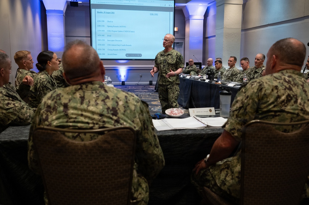 MCPON John Perryman leads CNO-Mandated Enlisted Readiness Council