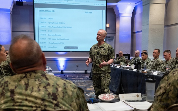 MCPON John Perryman leads CNO-Mandated Enlisted Readiness Council