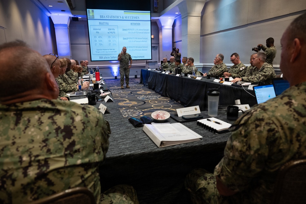 MCPON John Perryman leads CNO-Mandated Enlisted Readiness Council