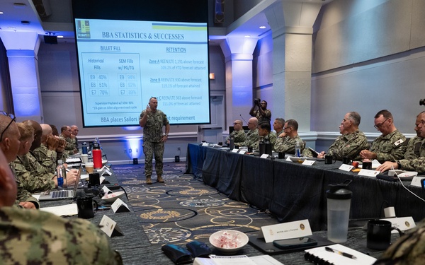 MCPON John Perryman leads CNO-Mandated Enlisted Readiness Council