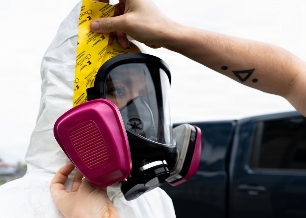 Behind the mask: Bio Airmen fight to eliminate hazards so warfighters can win