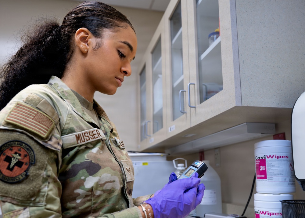 Behind the mask: Bio Airmen fight to eliminate hazards so warfighters can win