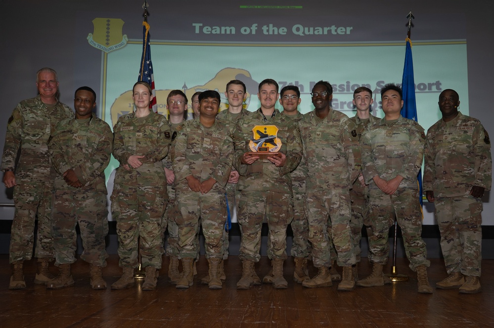 2026 17th Training Wing second-quarter awards ceremony