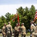 Incoming Commander Passes Guidon to CSM